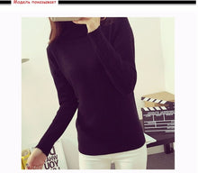 Load image into Gallery viewer, 2019 Hot Autumn Winter Women Sweaters and Pullovers Fashion turtleneck Sweater Women twisted thickening slim pullover sweater