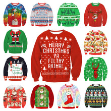 Load image into Gallery viewer, LISCN Christmas Man women Ugly Christmas Sweater Couple Watching Clothing Unisex Lovers for Men Autumn Winter New
