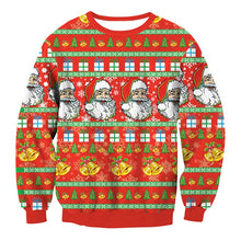 Load image into Gallery viewer, LISCN Christmas Man women Ugly Christmas Sweater Couple Watching Clothing Unisex Lovers for Men Autumn Winter New