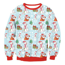 Load image into Gallery viewer, LISCN Christmas Man women Ugly Christmas Sweater Couple Watching Clothing Unisex Lovers for Men Autumn Winter New