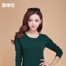 Load image into Gallery viewer, High Quality 2019 Autumn Winter Cashmere cotton Blended Knitted Women Sweaters And Pullovers Jersey jumper pull femme hiver