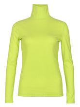 Load image into Gallery viewer, Women Sweaters Turtleneck Long Sleeve Fluorescent Green Jumpers Female Winter Tops Sexy Knitted Shirts Pullovers Club Elastic