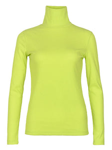 Women Sweaters Turtleneck Long Sleeve Fluorescent Green Jumpers Female Winter Tops Sexy Knitted Shirts Pullovers Club Elastic