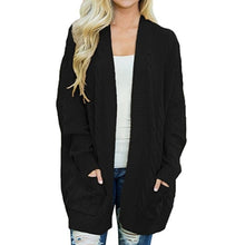 Load image into Gallery viewer, 2020 Open Front Cardigan Sweaters Winter Autumn Woman Sweater Knitted Long Sleeve Cardigan Casual Outerwear Tops Cardigan Women