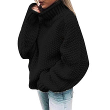 Load image into Gallery viewer, Womail Knitted Sweater Women Winter Warm Sweater Casual sweet Solid Sweater 2019 Female Long Sleeve Loose Pullover Knitwear 827