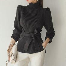Load image into Gallery viewer, 2020 Autumn Winter Women Pullovers And Sweaters Knitted Elasticity Casual Jumper Fashion Turtleneck Warm Female Sweater