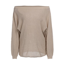 Load image into Gallery viewer, Womens Sweater Slash Neck Off Shoulder Knitted Pullover Spring Autumn Sweaters Loose Ladies Jumper 2019 New Arrival Knitwear