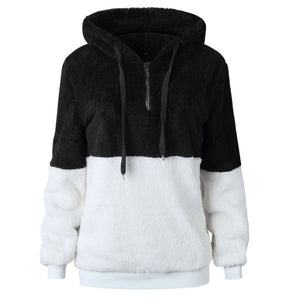 Fleece Womens Sweaters 2018 Winter Autumn Hooded Pullover Women Sweater Women Hooded Sweatershirt Women Tops Pull Femme jumper