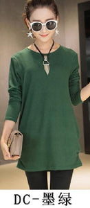 Wool 2018 autumn winter Fashion Women long sleeve Loose casual pullovers sweater casual top tunic pullover purple clothing