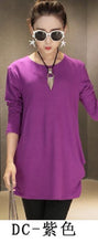 Load image into Gallery viewer, Wool 2018 autumn winter Fashion Women long sleeve Loose casual pullovers sweater casual top tunic pullover purple clothing