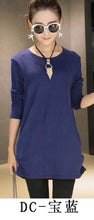 Load image into Gallery viewer, Wool 2018 autumn winter Fashion Women long sleeve Loose casual pullovers sweater casual top tunic pullover purple clothing